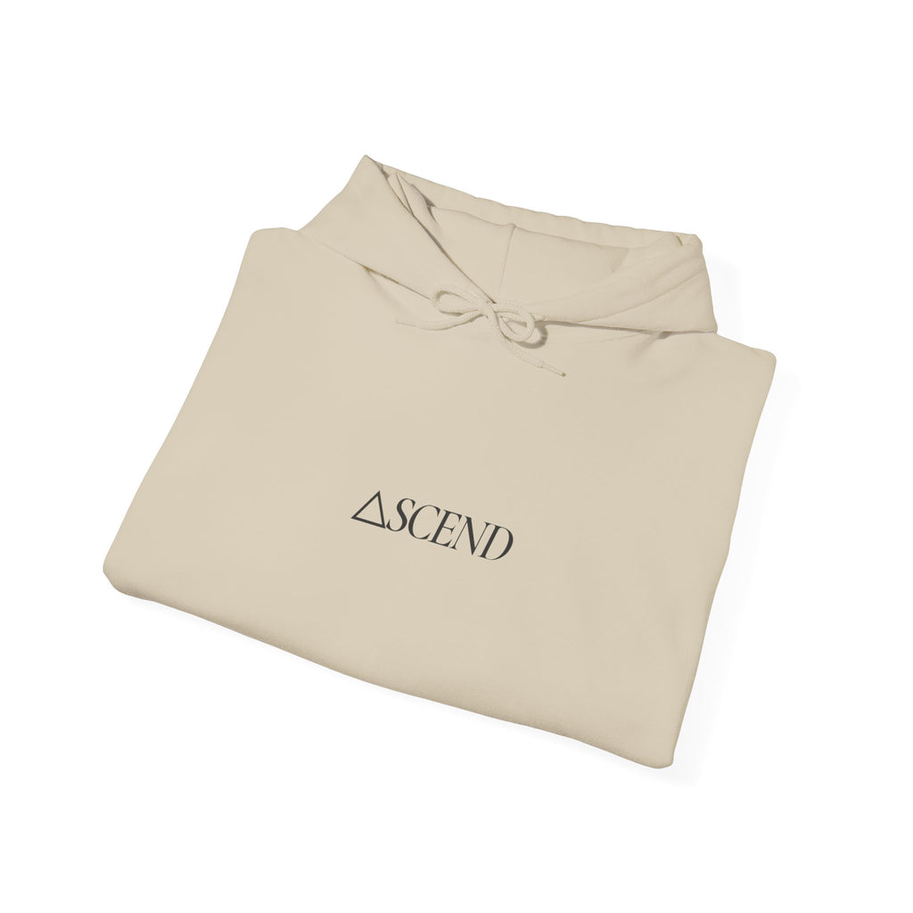 Ascend Compass Hoodie – Minimal Inspirational Graphic Hooded Sweatshirt