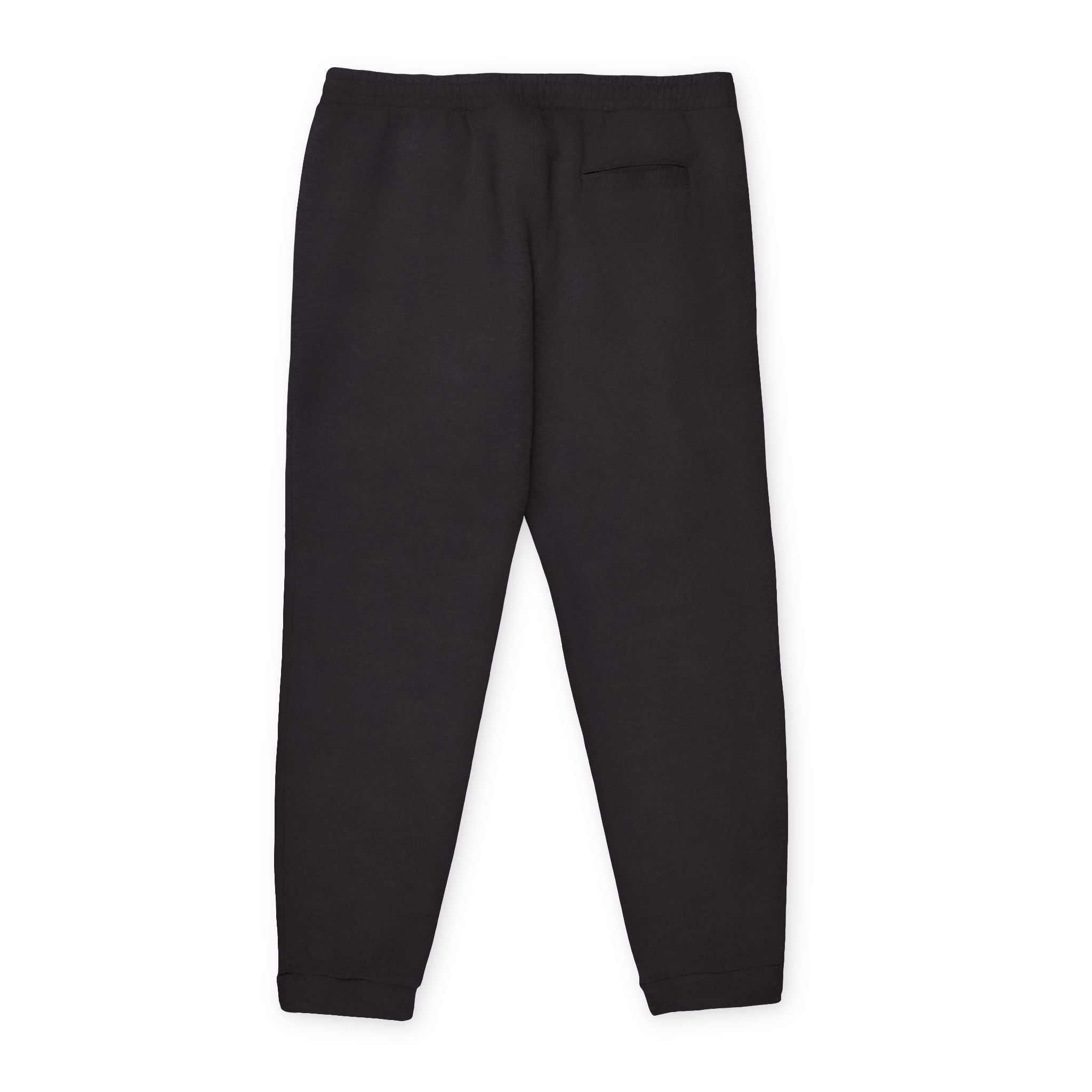 Black Fleece Joggers — Minimal Star Logo Athletic Sweatpants