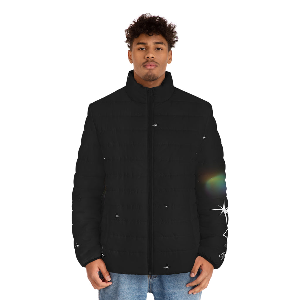 Celestial Prism Puffer Jacket