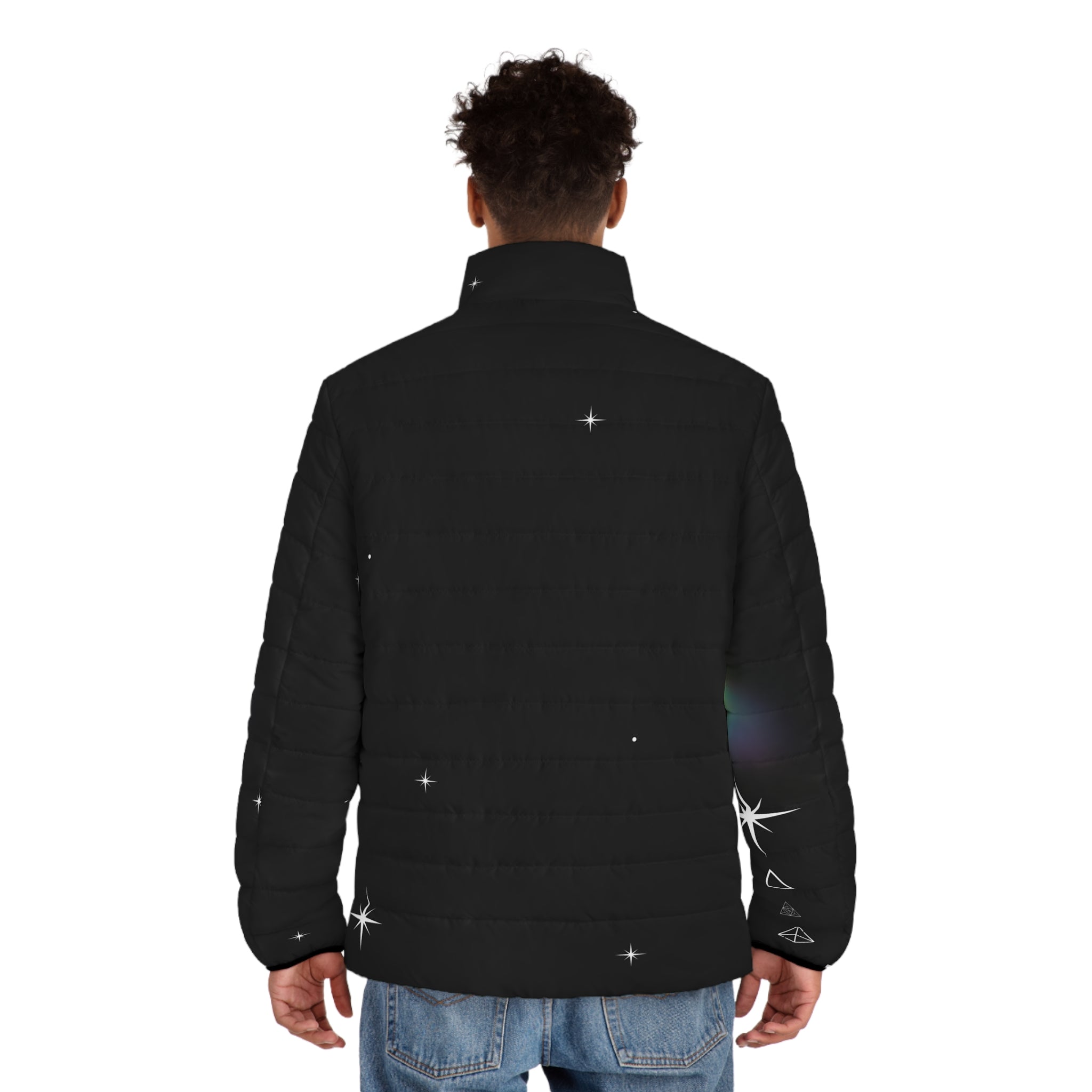Celestial Prism Puffer Jacket
