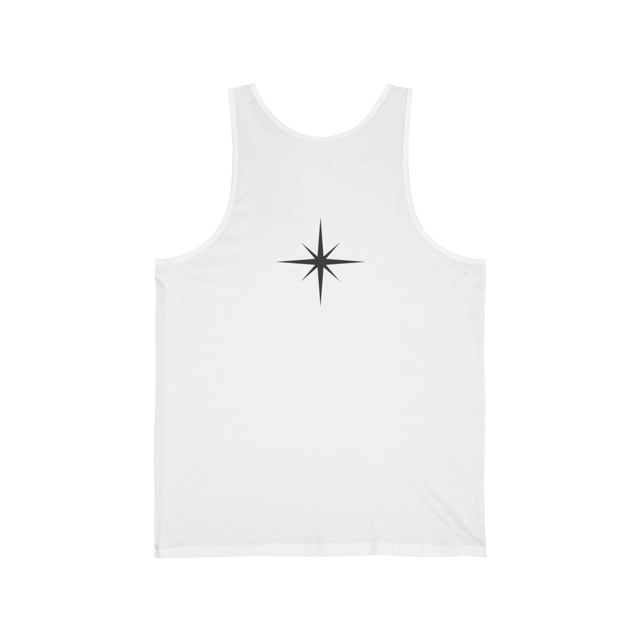 Ascend Star Tank Top — Minimal Compass Graphic Spiritual Fitness Tank
