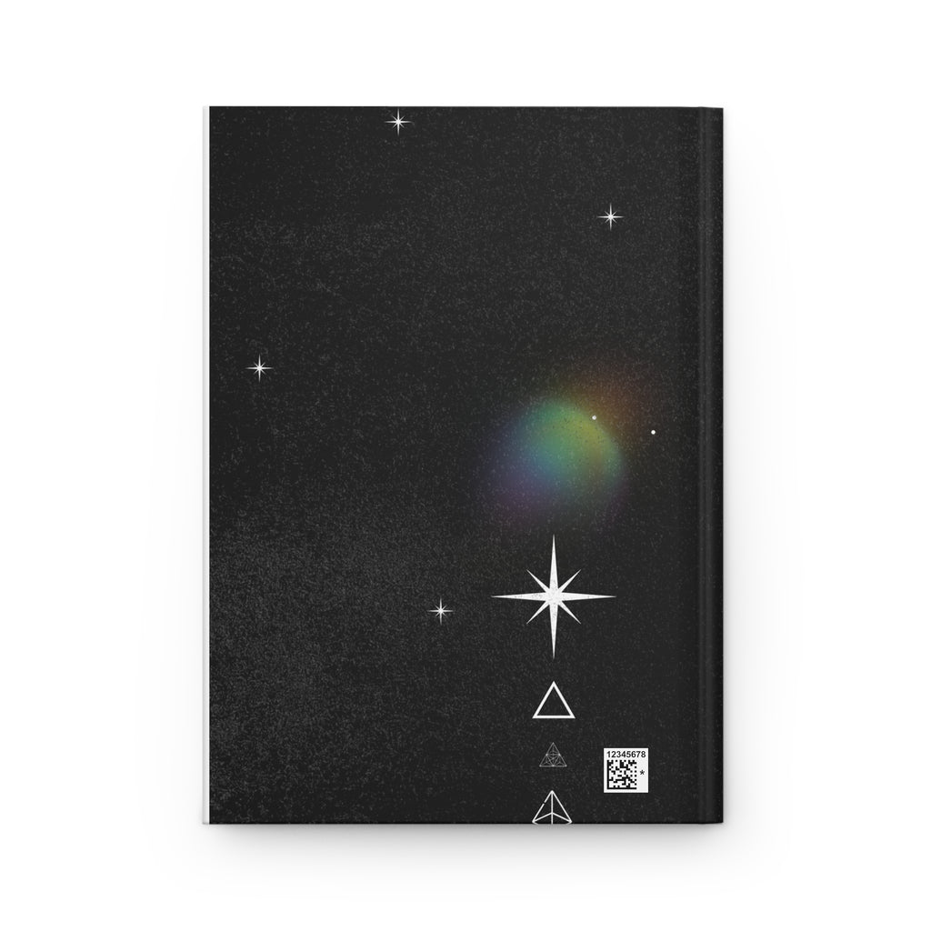 House of Sol Hardcover Journal — Dark Cosmic Raven Design