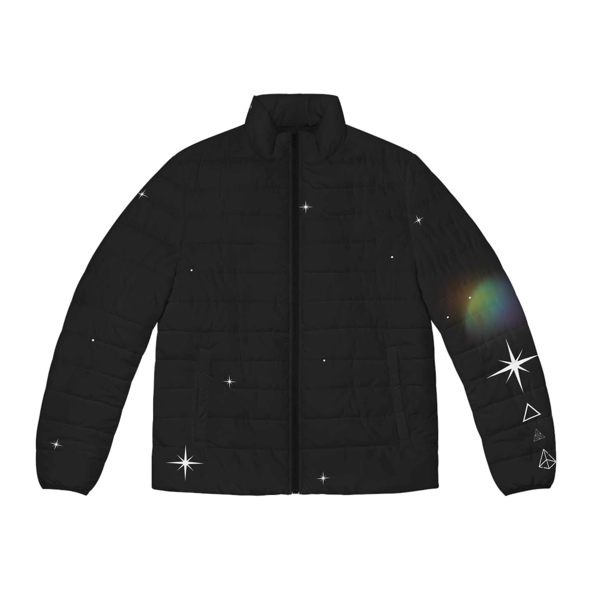 Celestial Prism Puffer Jacket